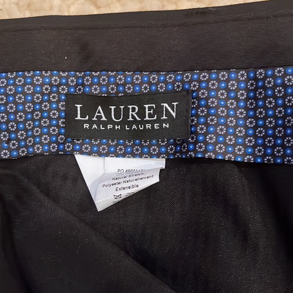 New Ralph Lauren Mens black dress pants (size 30/40) - Picture 2 of 2